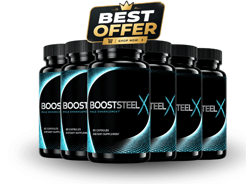 BoostSteelX® 6 bottle pack — 180-day supply